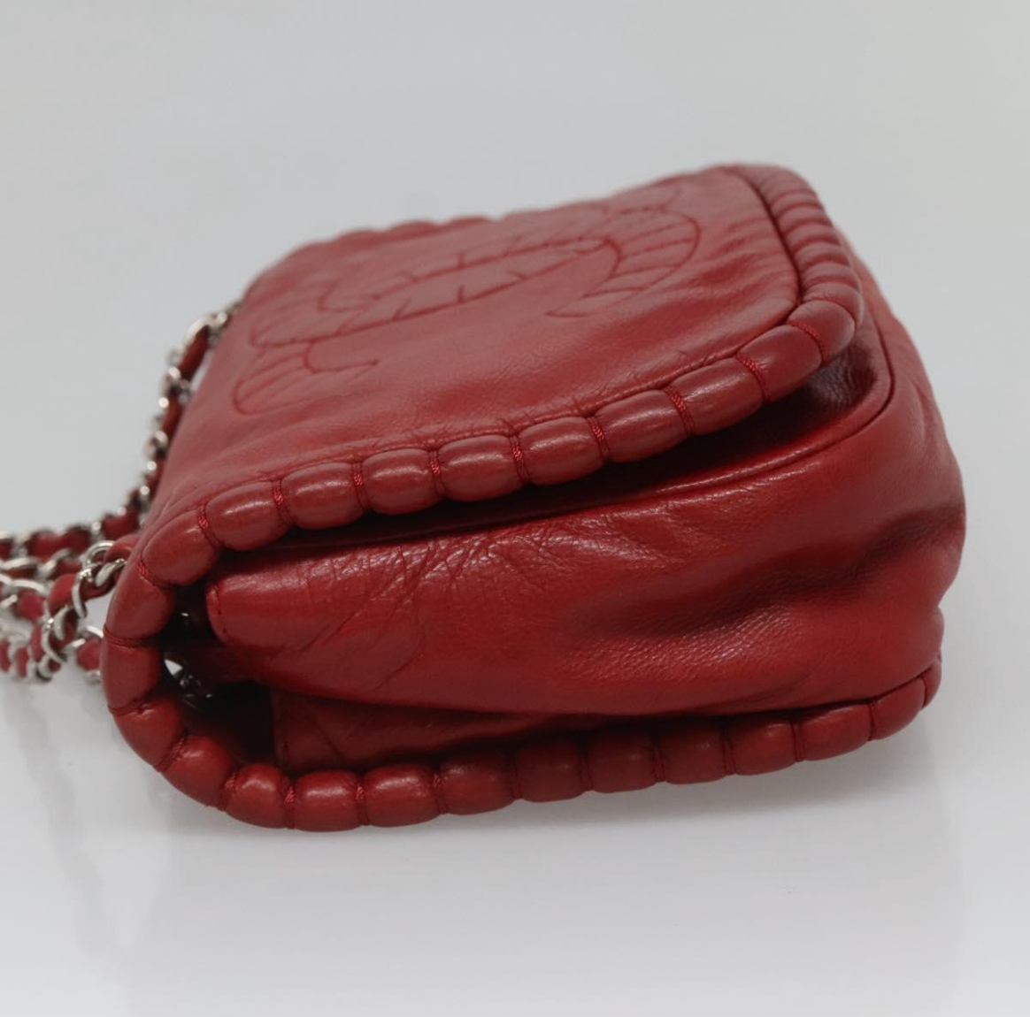 Chanel Hobo Logo CC Rojo