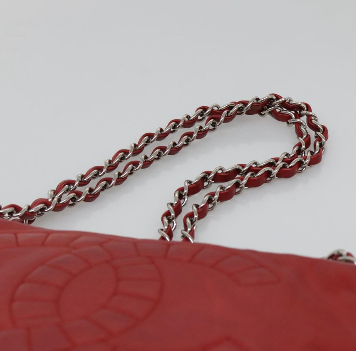 Chanel Hobo Logo CC Rojo