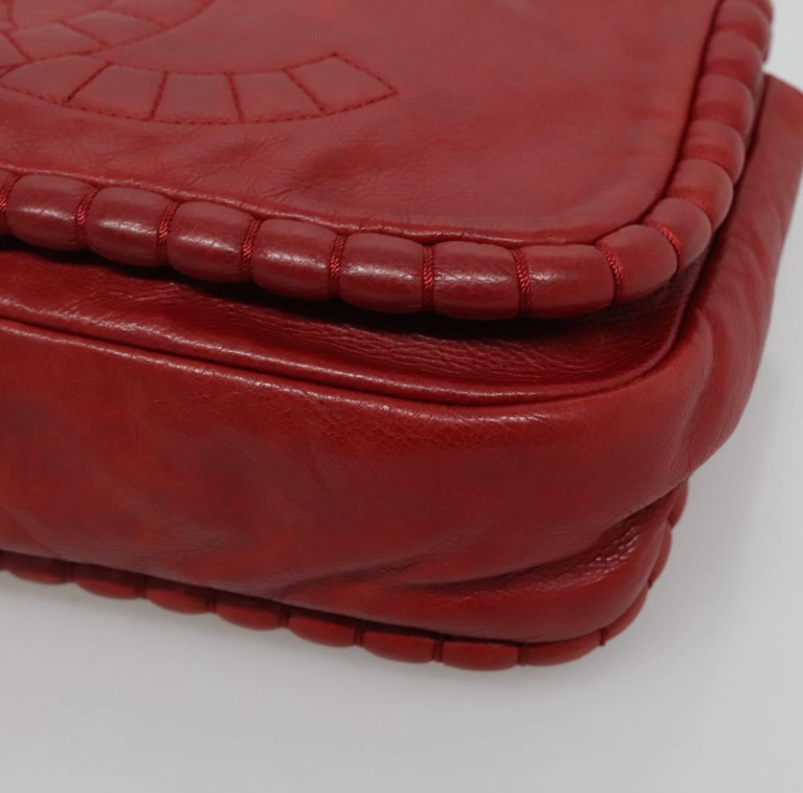 Chanel Hobo Logo CC Rojo