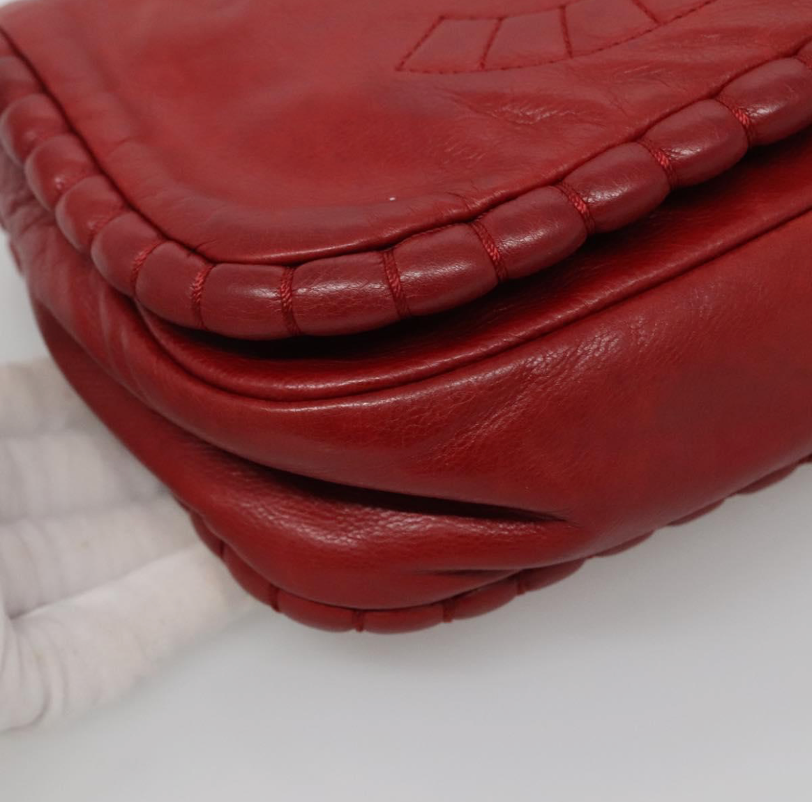 Chanel Hobo Logo CC Rojo