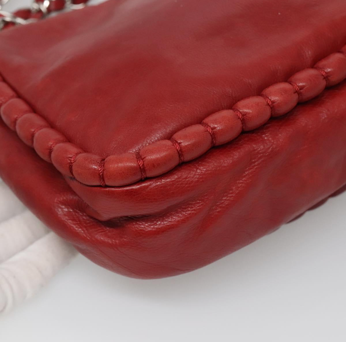 Chanel Hobo Logo CC Rojo