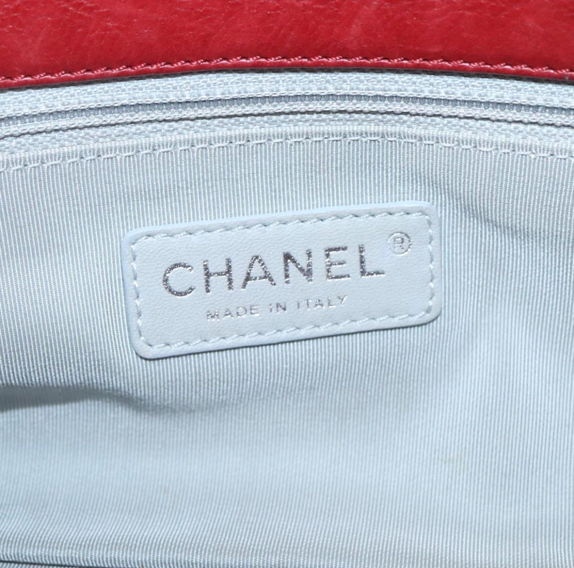 Chanel Hobo Logo CC Rojo