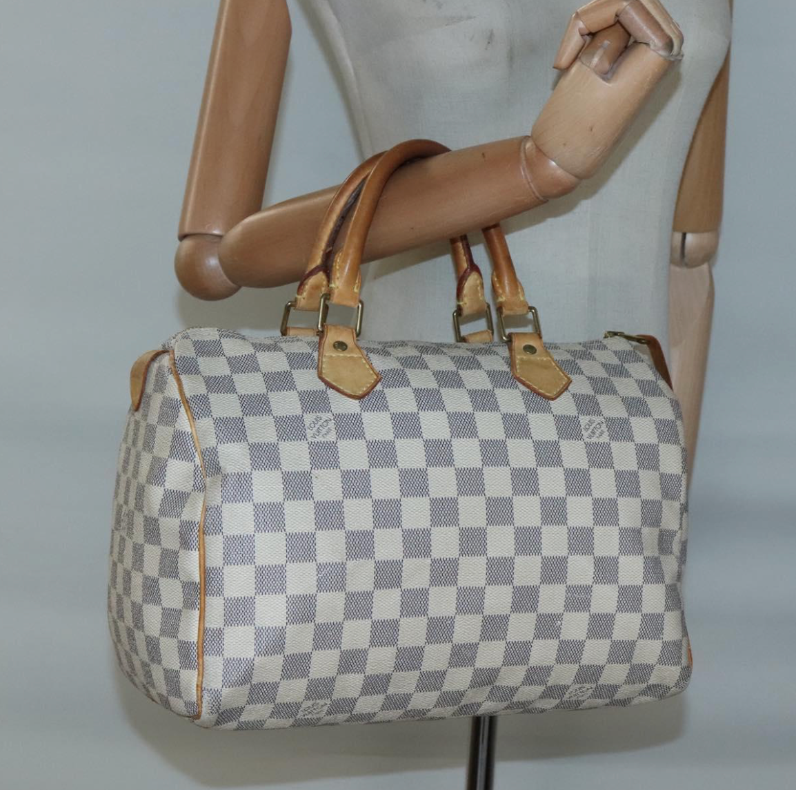 Louis Vuitton Speedy 30 en Damier Azur