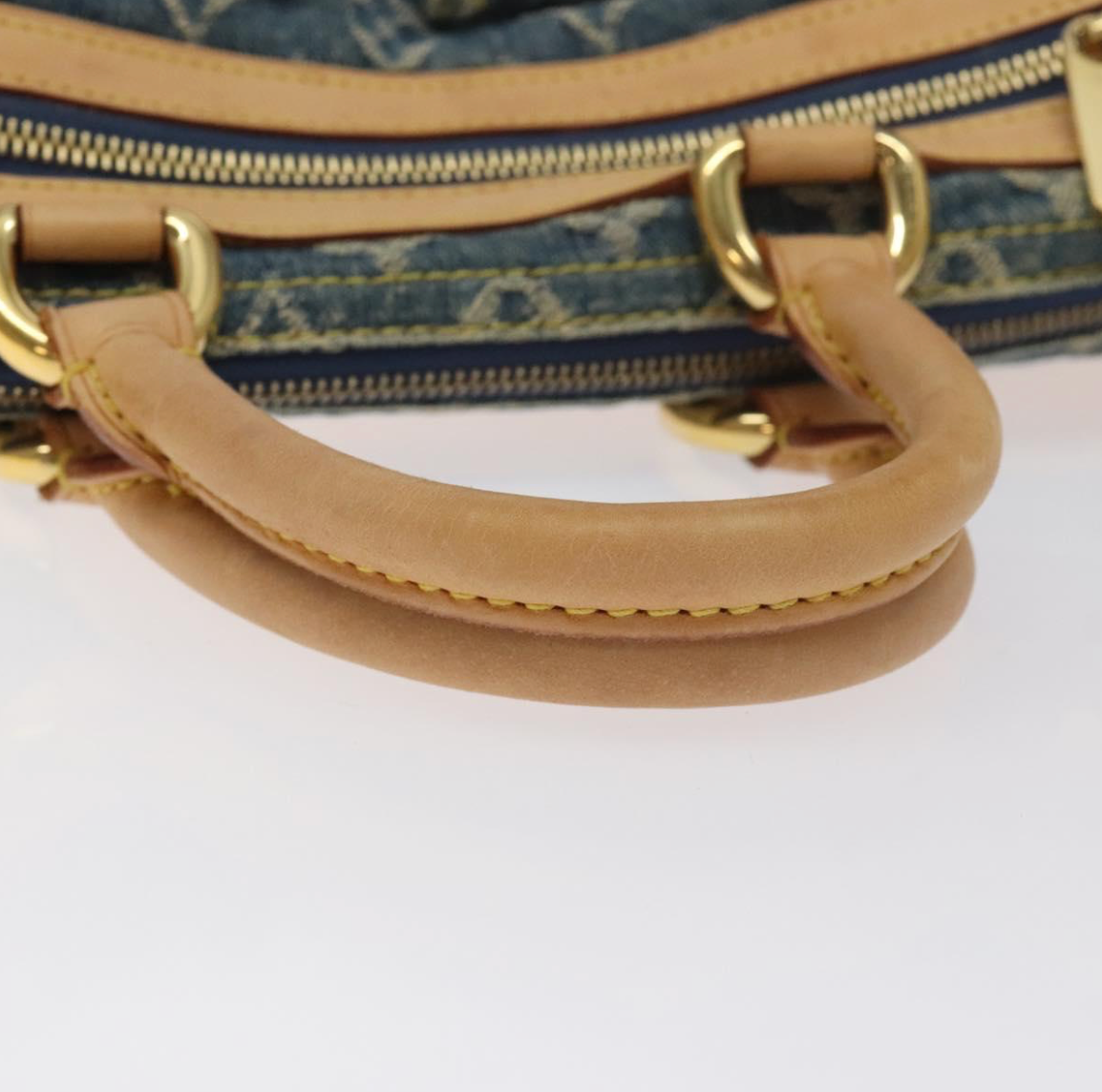 Louis Vuitton Néo Speedy en denim azul