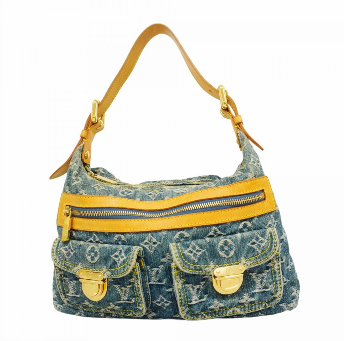 Louis Vuitton Baggy en Denim Azul
