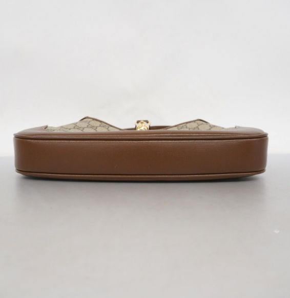 Gucci Jackie 1961 mediano marrón en canvas GG