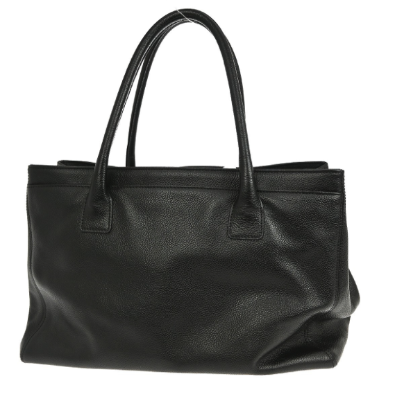 Chanel Cerf Executive Tote – Piel Caviar negra
