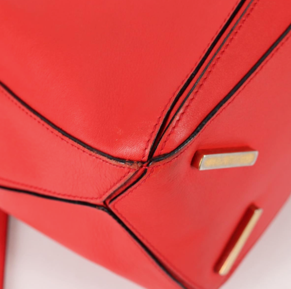 Loewe Puzzle Mediano – Piel Roja