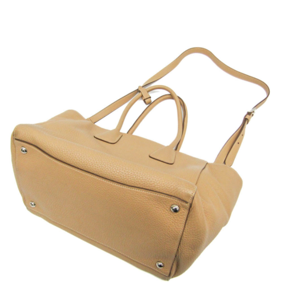 Prada Tote Bag – Piel Beige con Bandolera