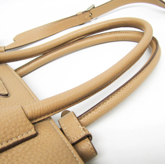 Prada Tote Bag – Piel Beige con Bandolera