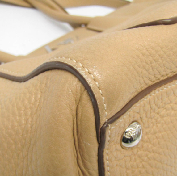 Prada Tote Bag – Piel Beige con Bandolera