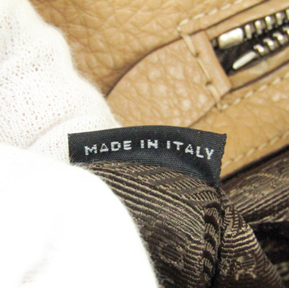 Prada Tote Bag – Piel Beige con Bandolera