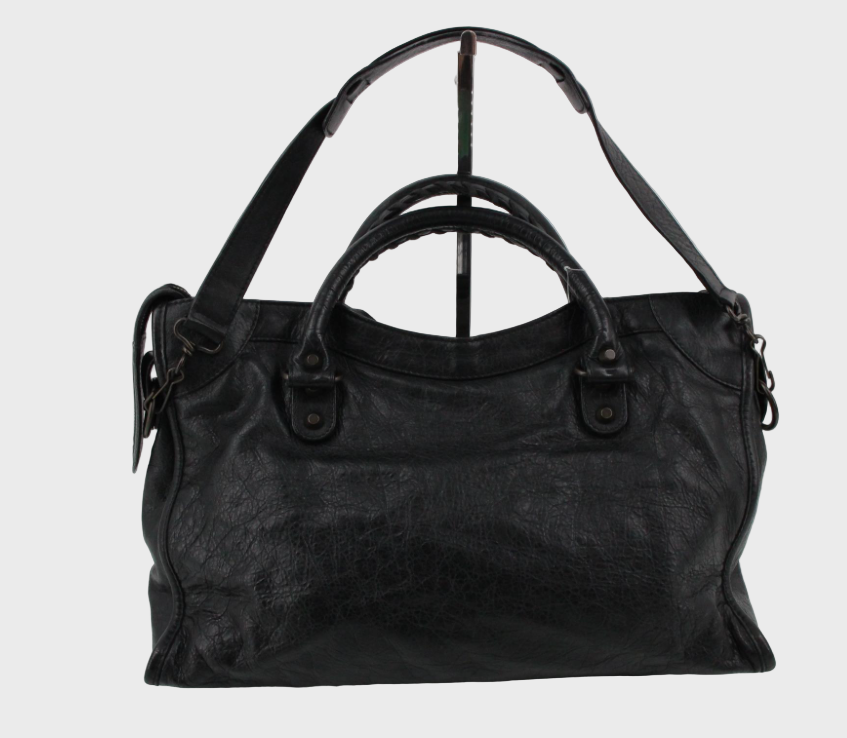 Balenciaga The City Mediano negro