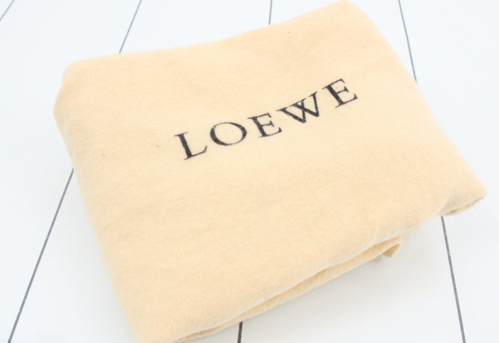 Bolso Loewe Amazona 28 en Ante Beige y Piel Marrón