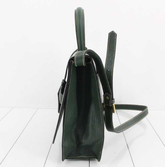 Loewe Barcelona mediano vintage bandolera Verde