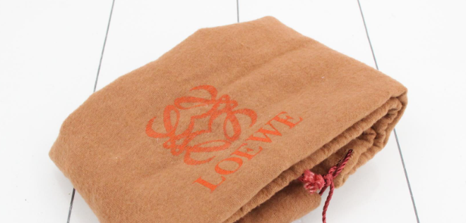 Loewe Barcelona mediano vintage bandolera Verde