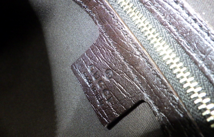 Gucci hobo horsebit lona gg canvas marron