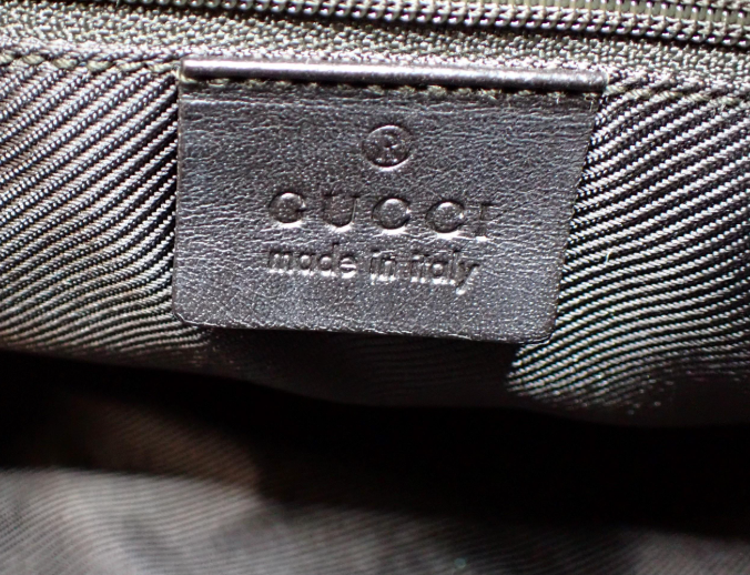 Gucci Jackie GG Canvas clasico mediano Marron Verde/Rojo