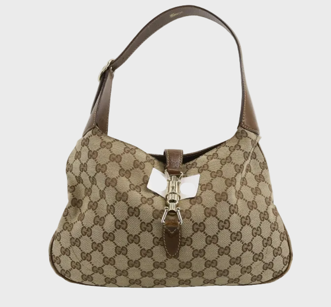 Gucci New Jackie GG Canvas Shoulder Bag