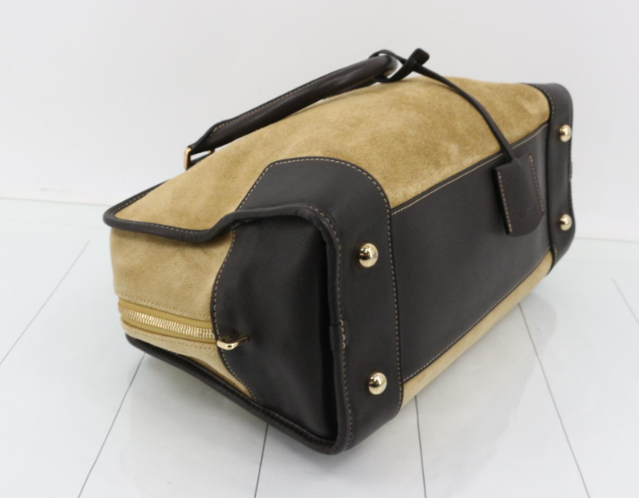 Loewe Amazona 35 ante oro marrón