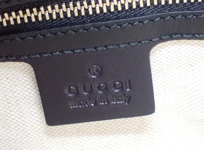 Gucci New Jackie Mediana Piel Negra Con Bandolera Extra