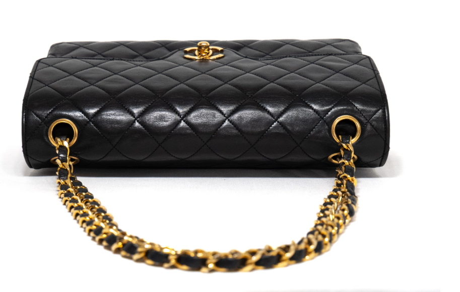 Chanel Timeless 25 Negro Classic Double Flap