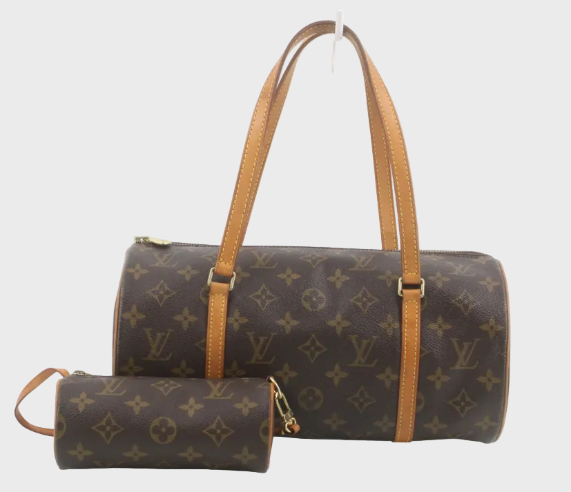 Louis Vuitton papillon gm monogram con pouch original