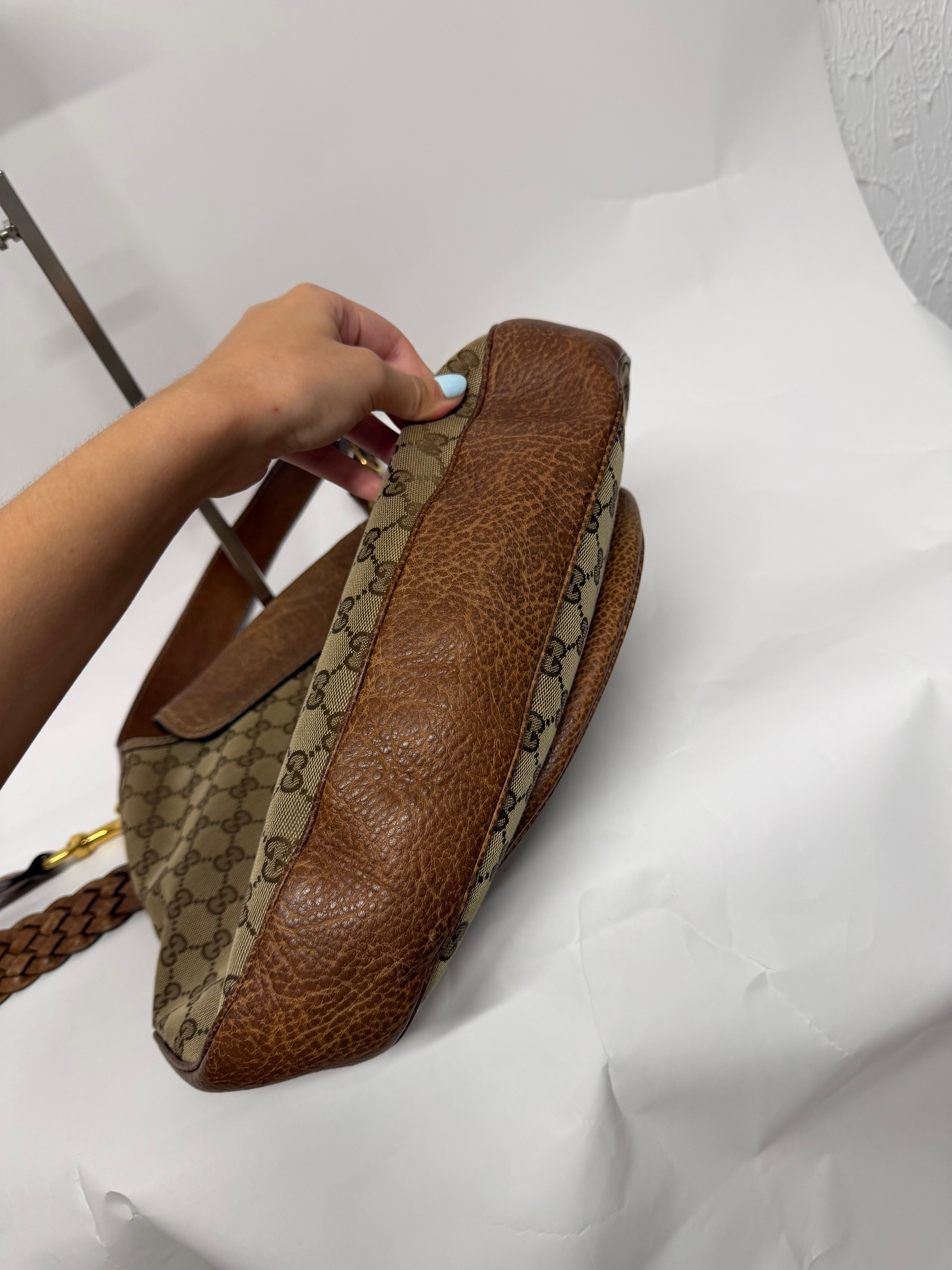 Gucci New Pelham Satchel GG Canvas Large