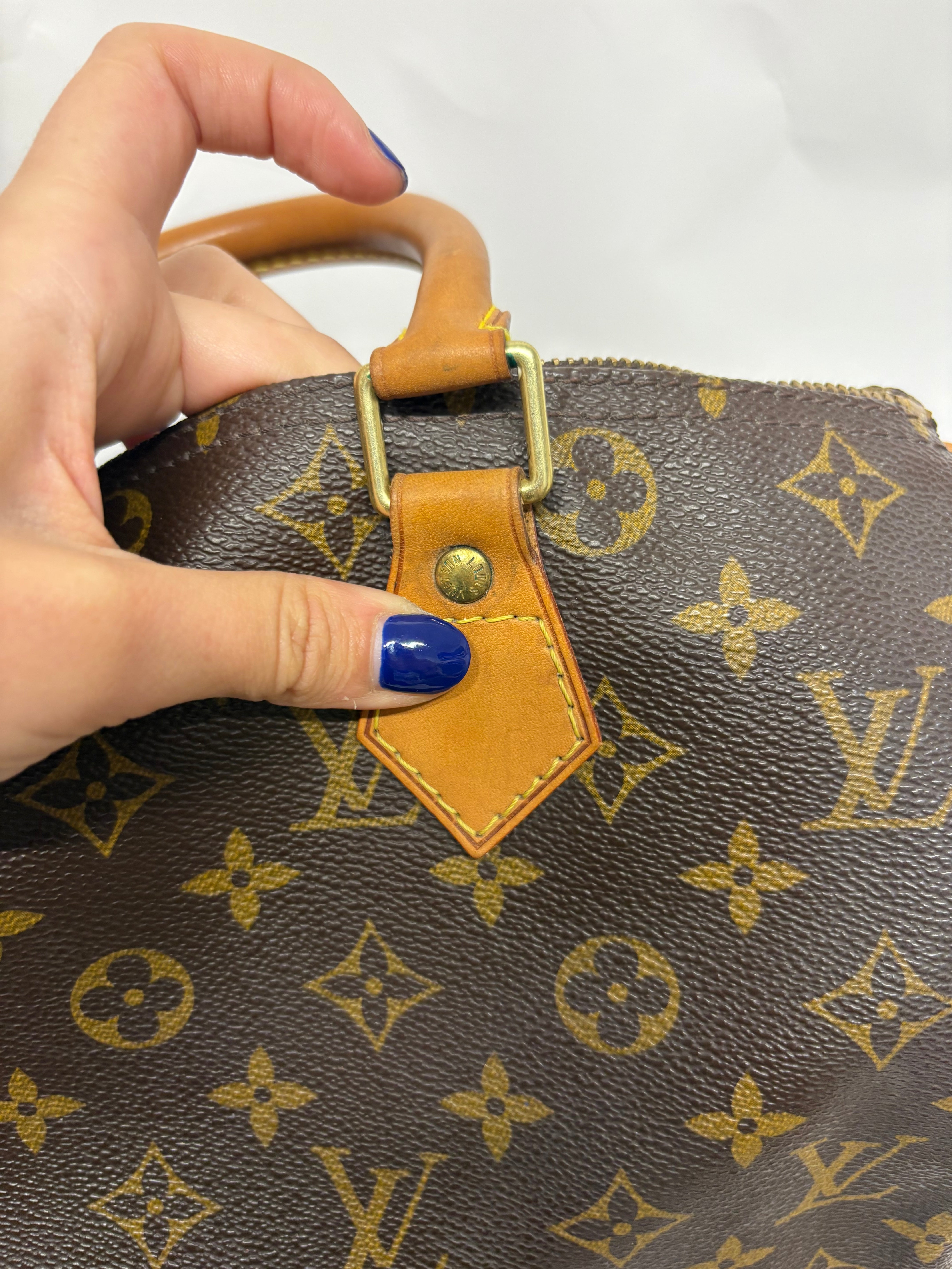 Louis Vuitton Speedy 30 Monogram con bandolera extra