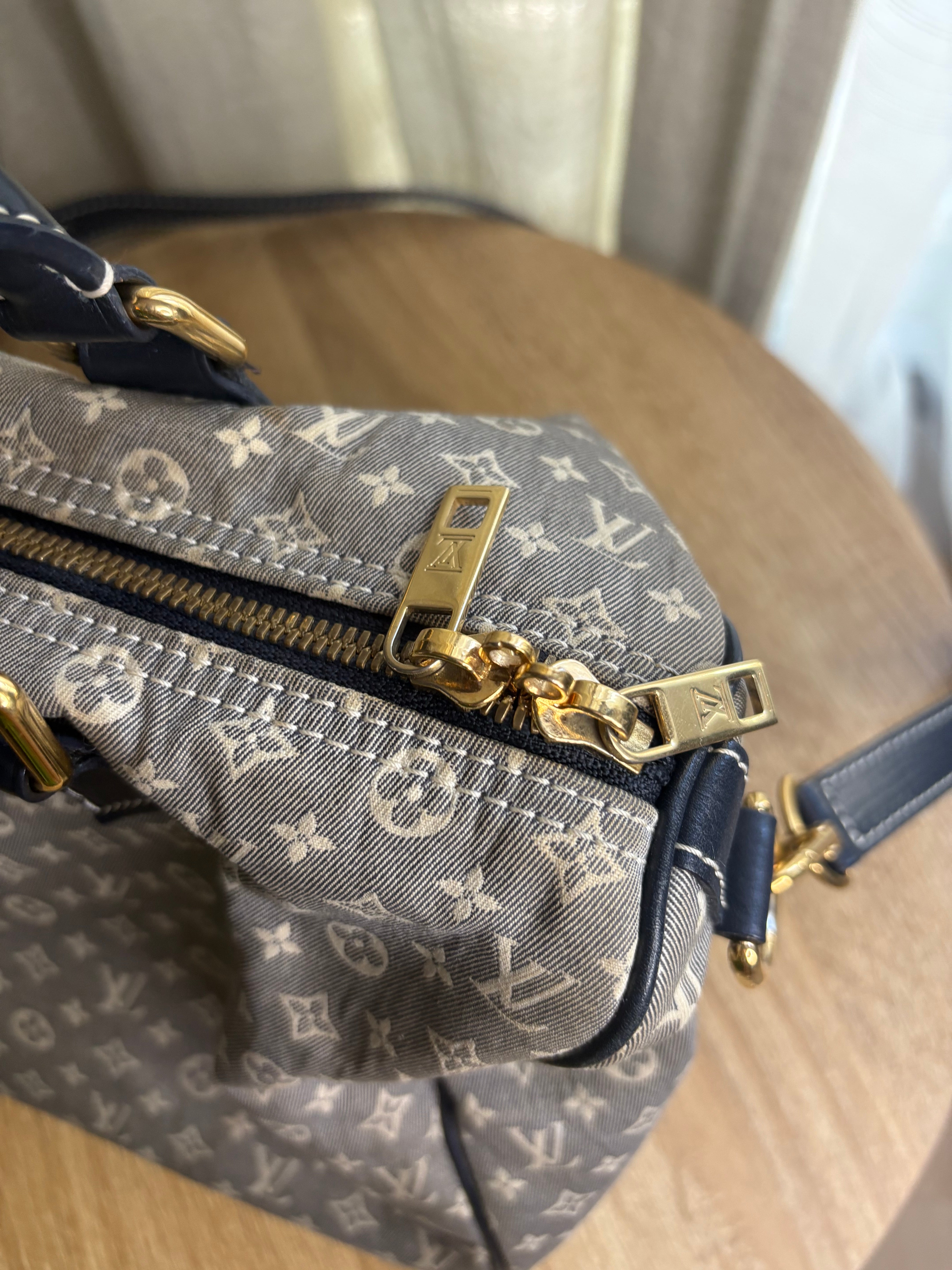 Louis Vuitton Speedy 30 Idylle Monogram Azul Marino – Bandolera 2WAY