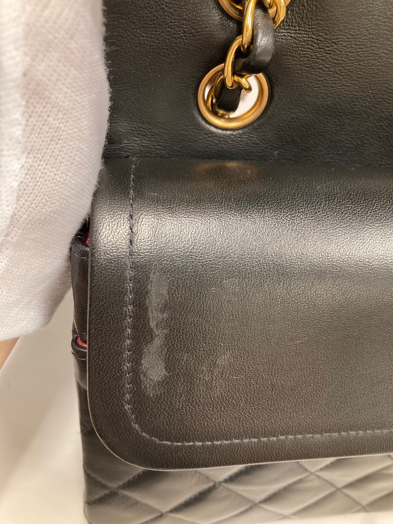 Chanel timeless doble flap 25 negro