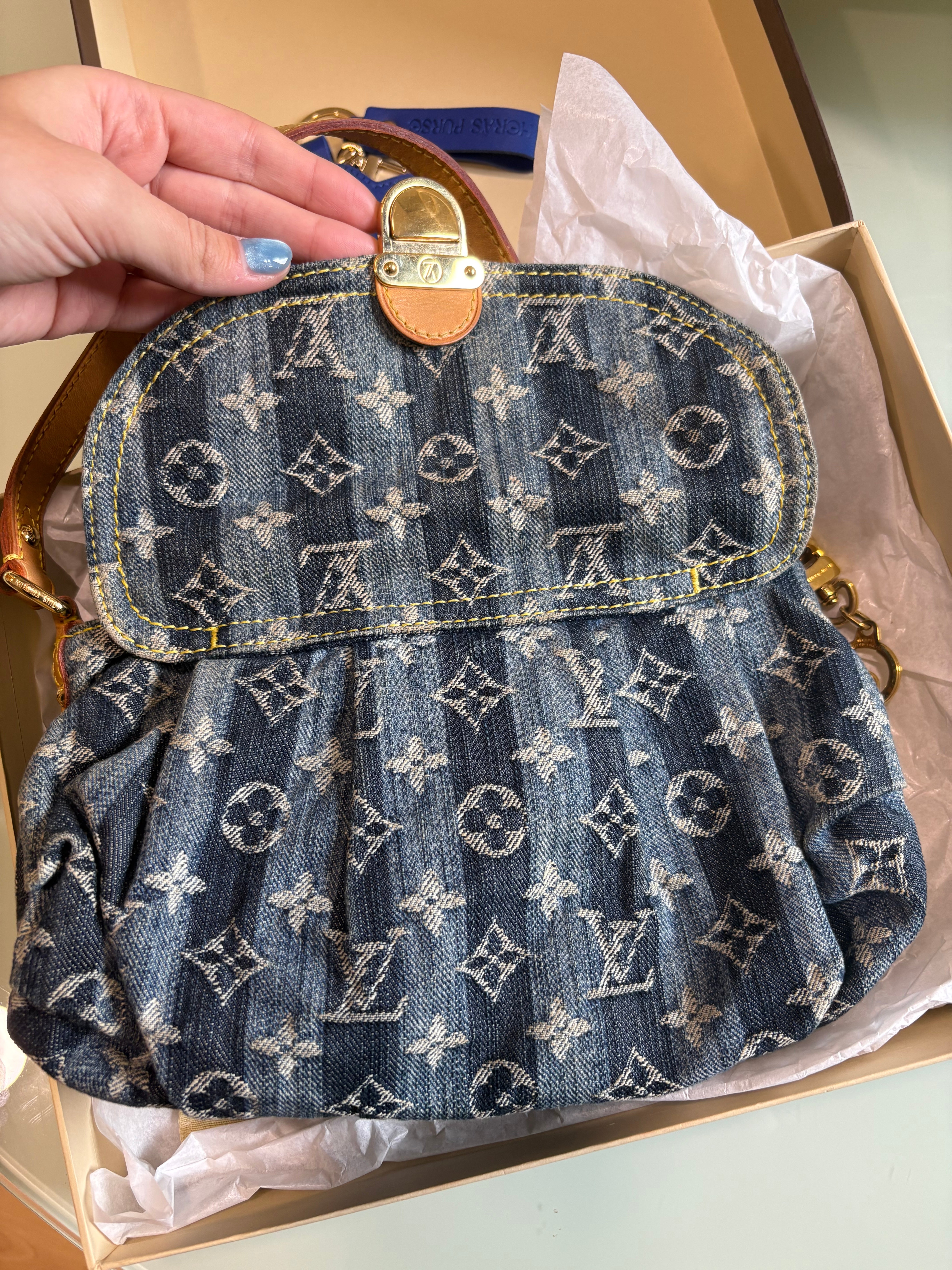 Louis Vuitton Pleaty Denim Monogram de la exclusiva Cruise Collection