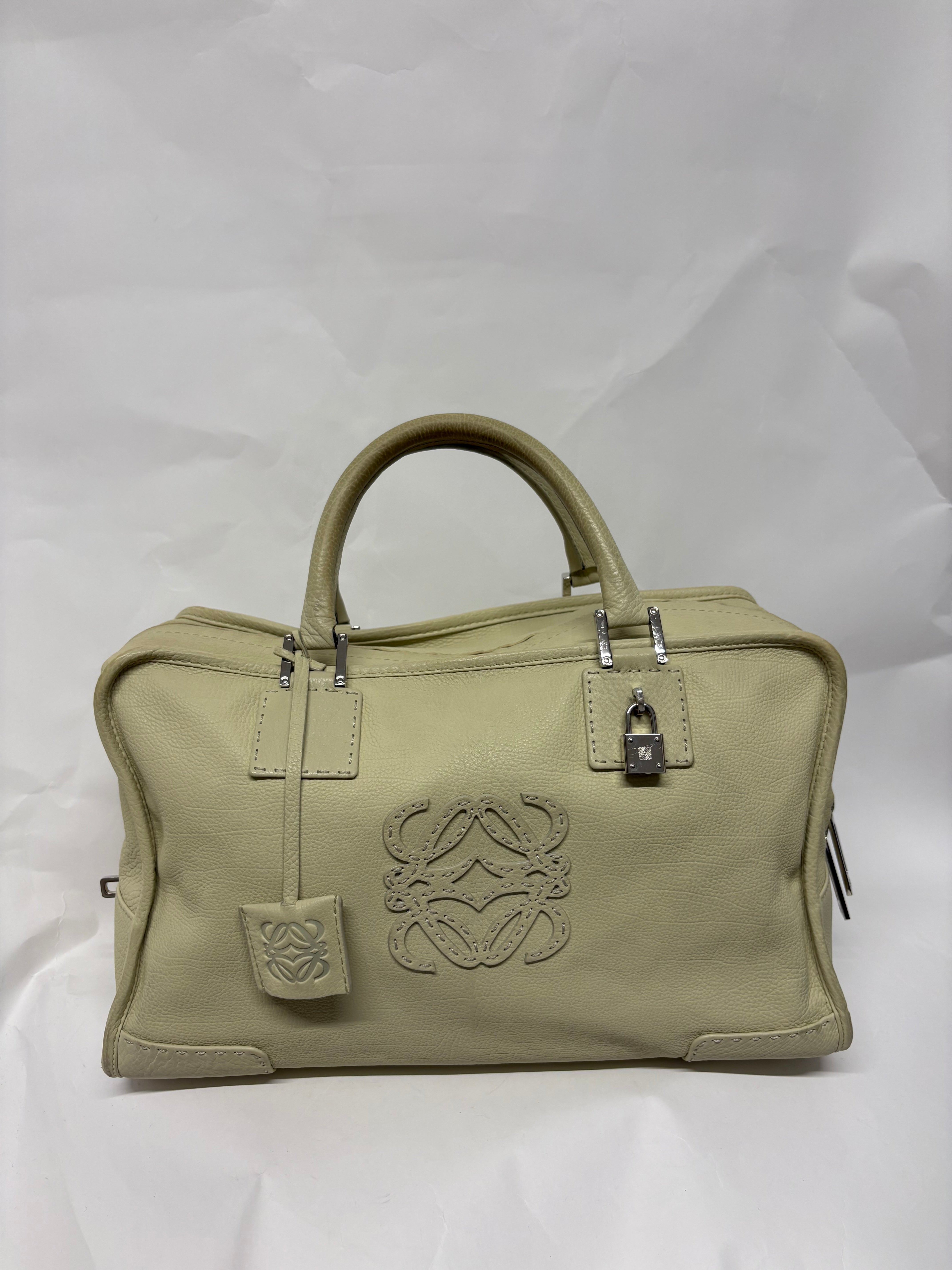 Loewe Amazona 35 vintage Verde Lima