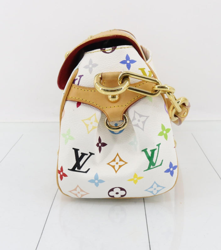 Louis Vuitton Beverly MM Multicolor Blanco