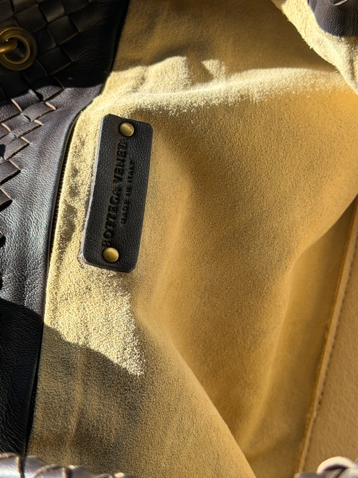 Bottega Veneta Capri Tote Grande Nappa Intrecciato Marrón