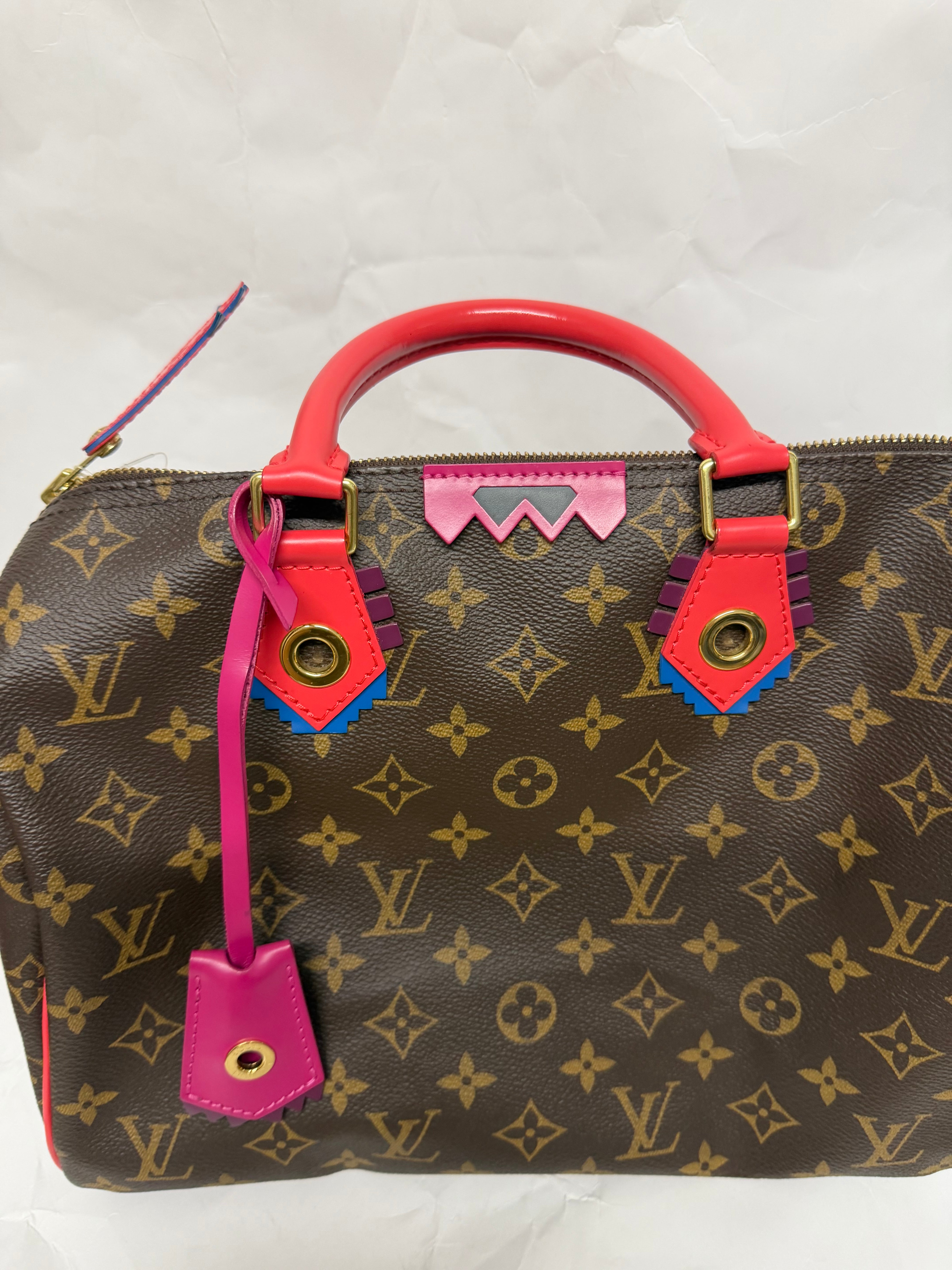 Louis Vuitton Speedy Totem 30 | Monogram