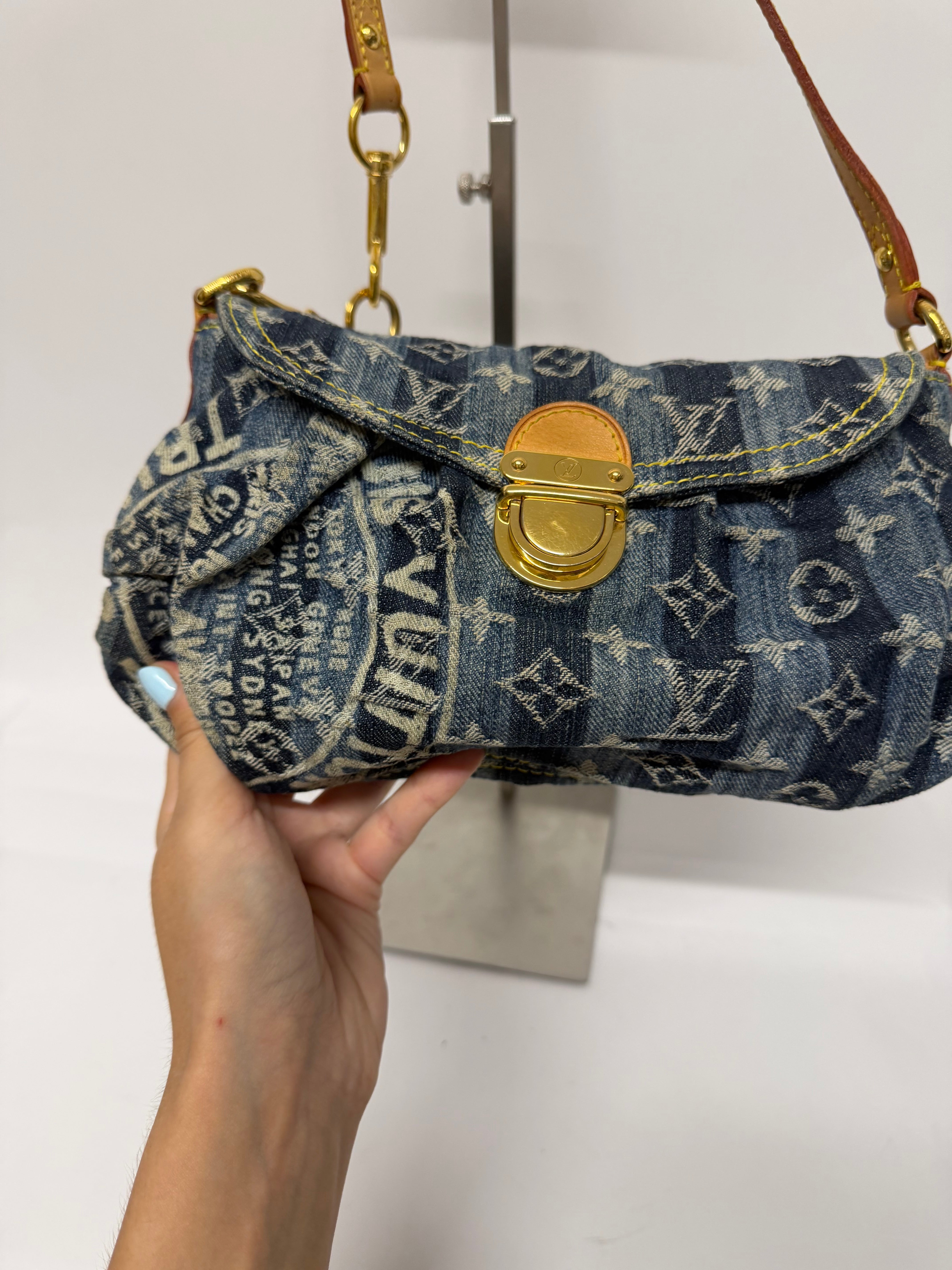 Louis Vuitton Pleaty Denim Monogram de la exclusiva Cruise Collection