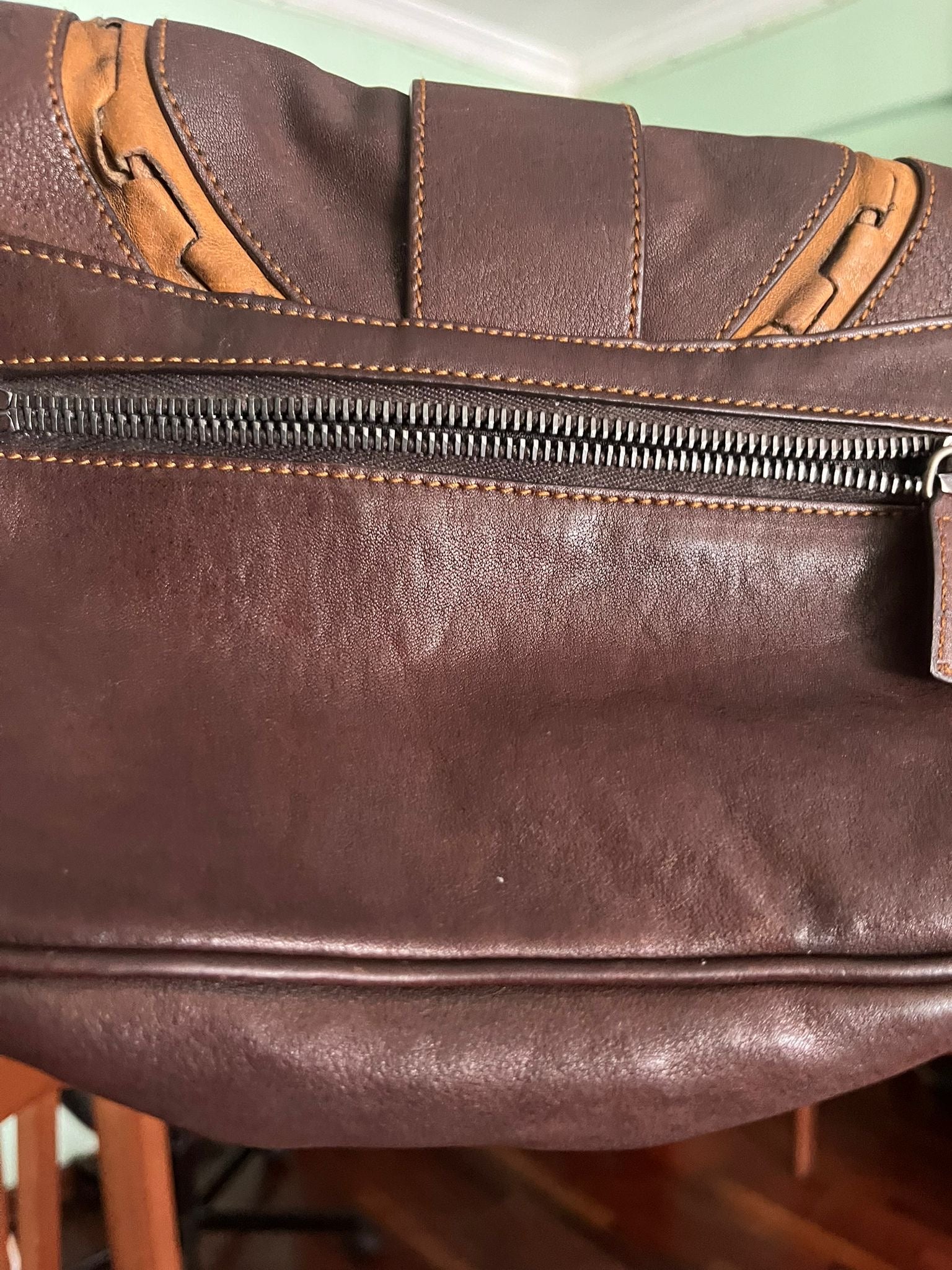 Dior Gaucho Vintage Bandolera Marrón