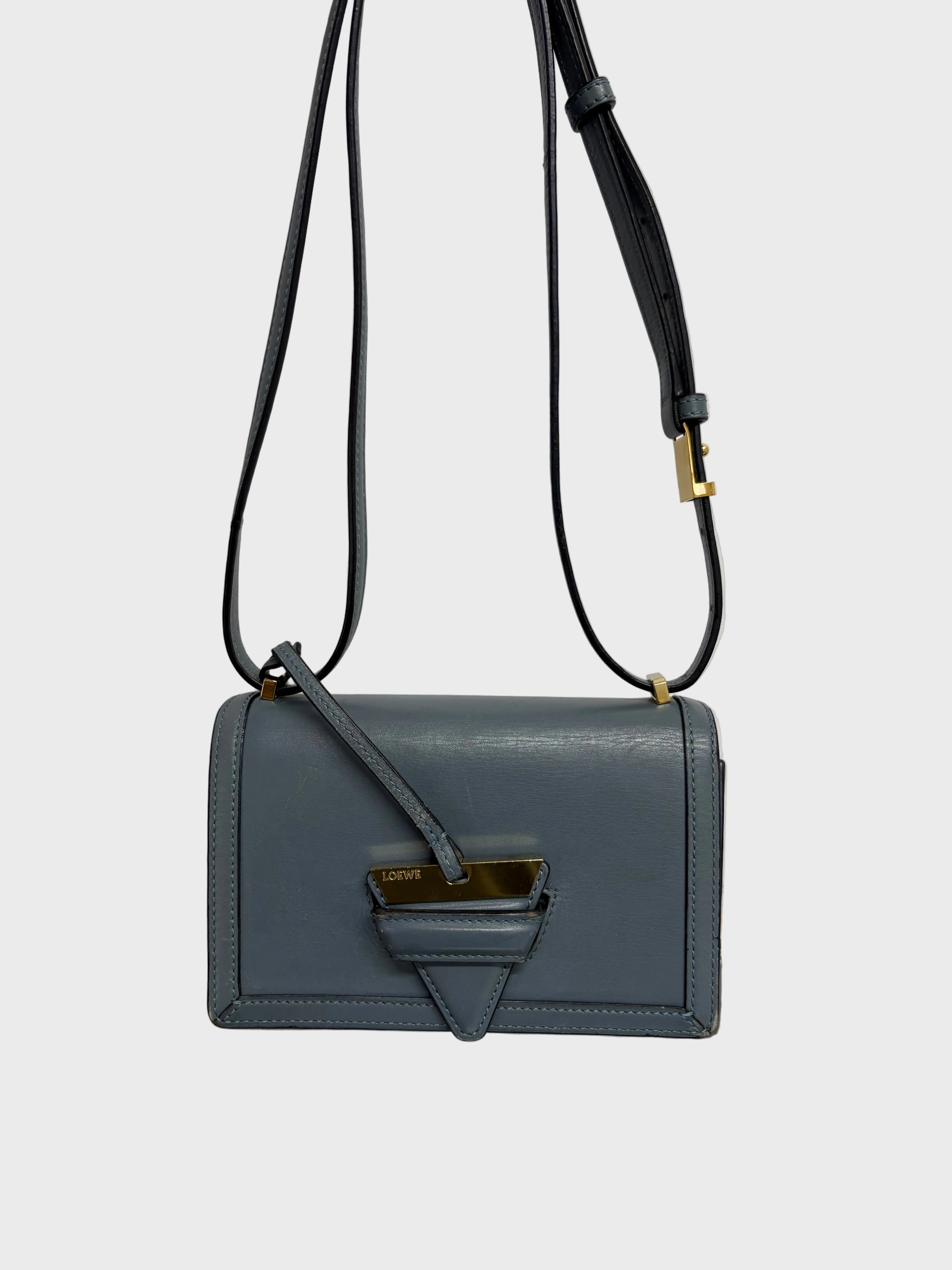 Loewe Barcelona Mini Azul grisáceo claro