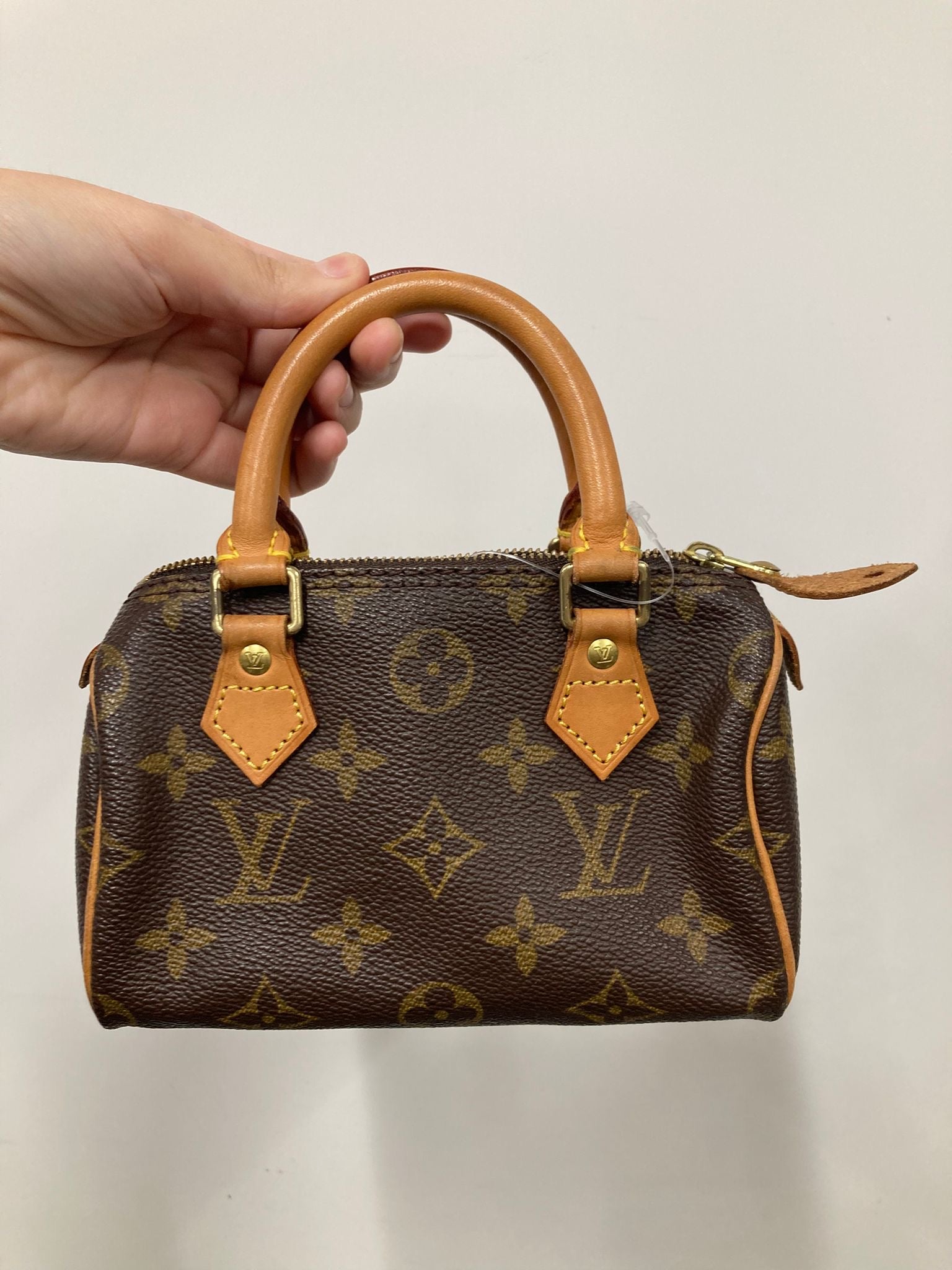 Louis Vuitton mini speedy canvas monogram