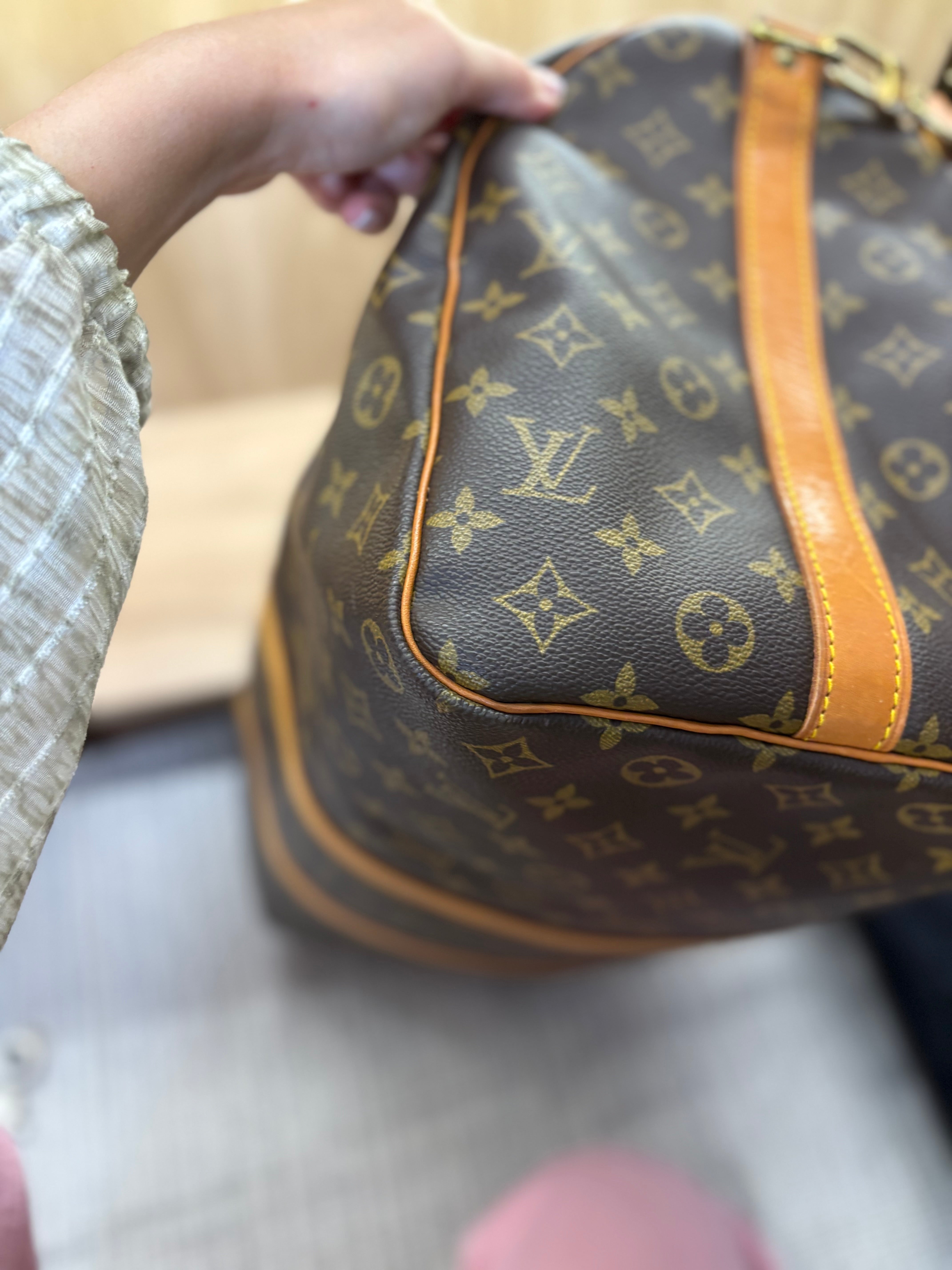 Louis Vuitton Keepall 50 bandolera canvas monogram