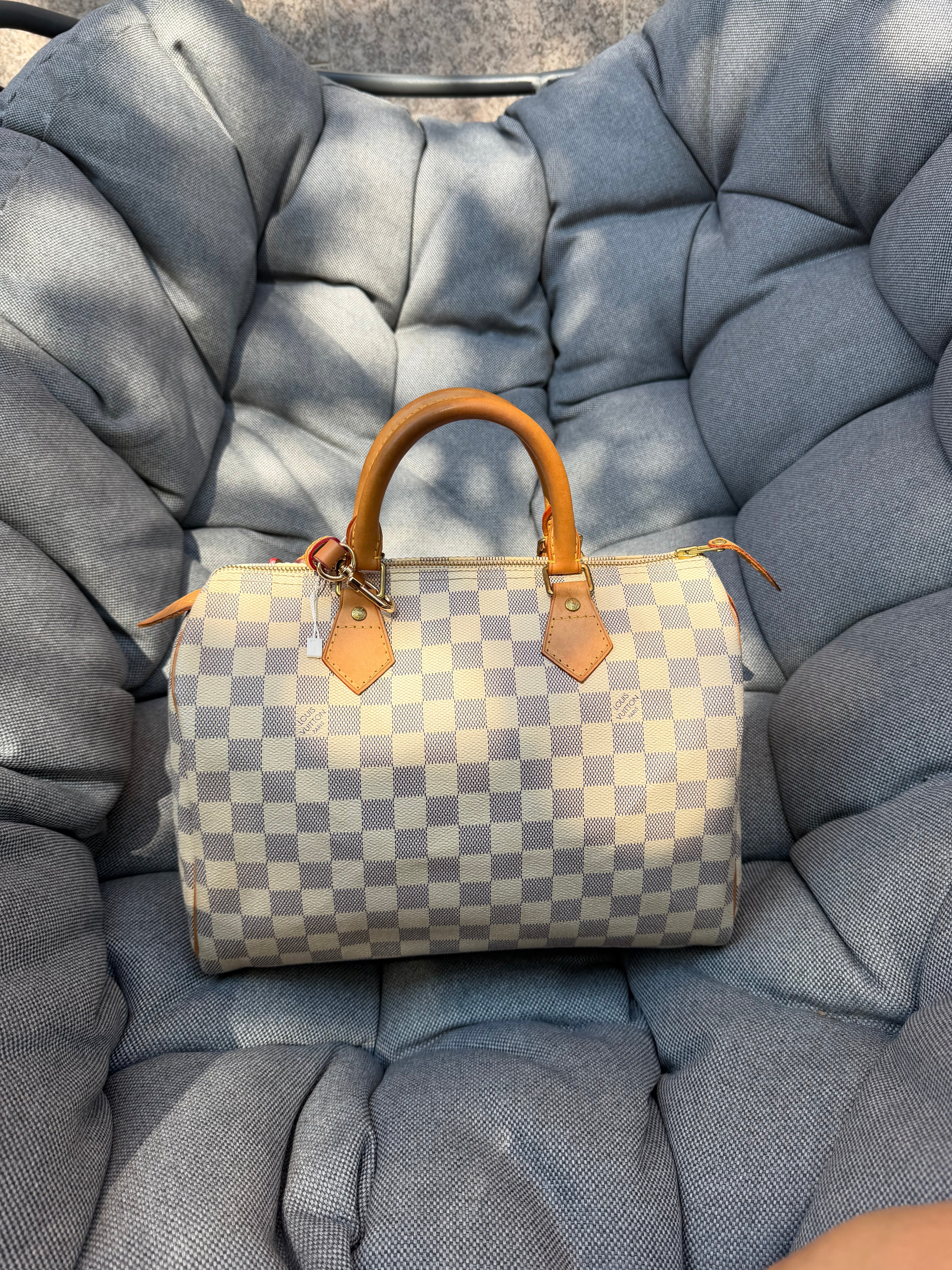 Louis Vuitton Speedy 30 Damier Azur DU1191