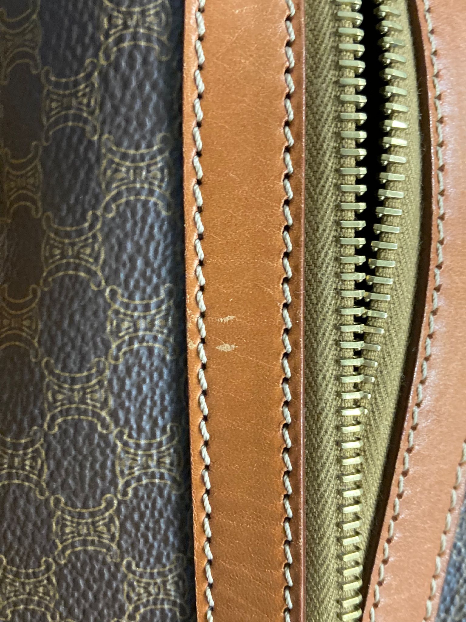 Céline Macadam Boston Bag