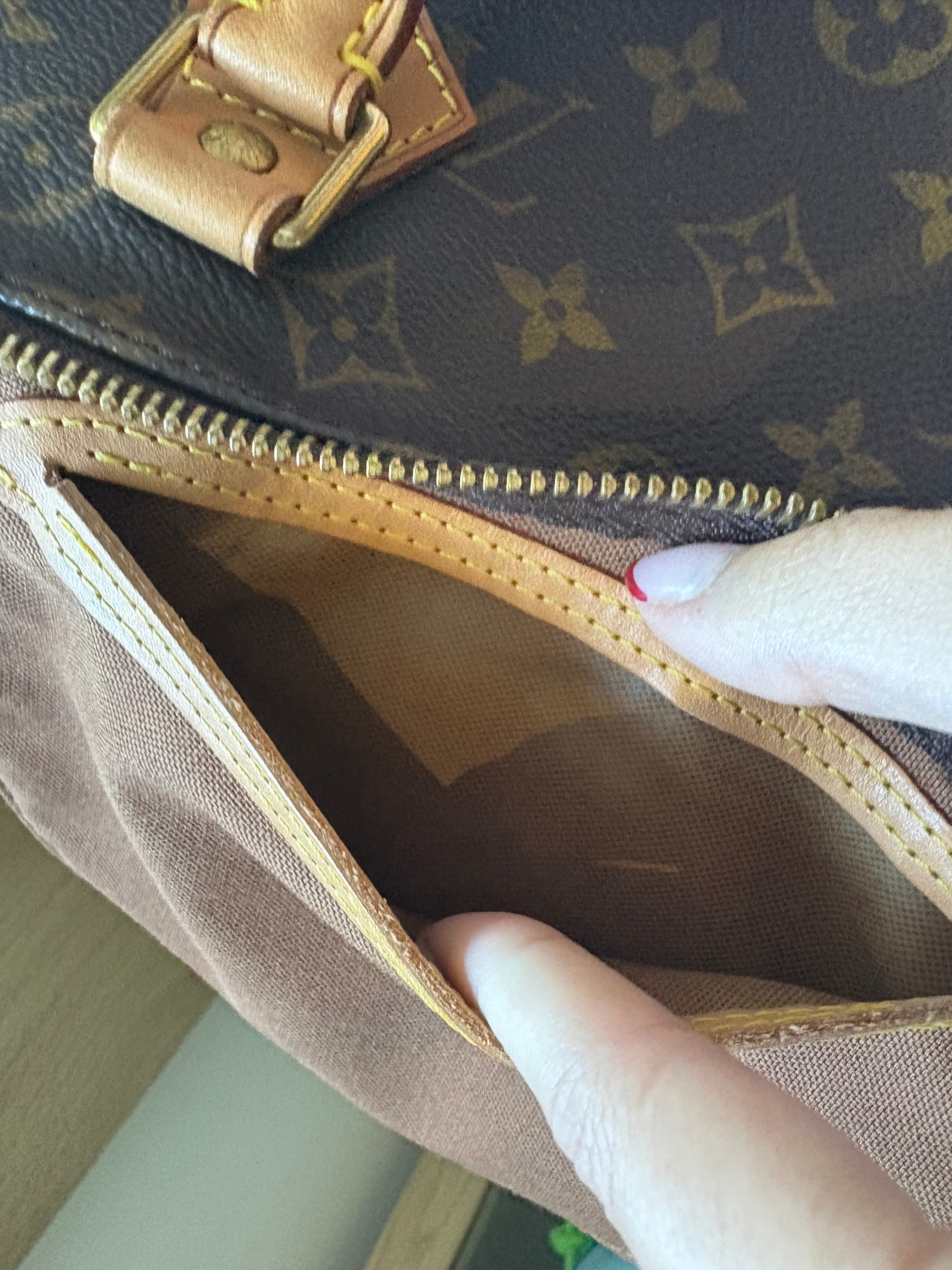 Louis Vuitton speedy 30 canvas monogram