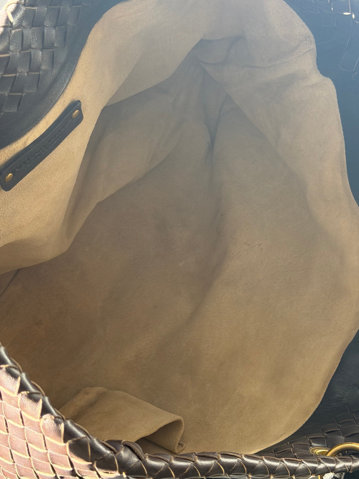 Bottega Veneta Capri Tote Grande Nappa Intrecciato Marrón