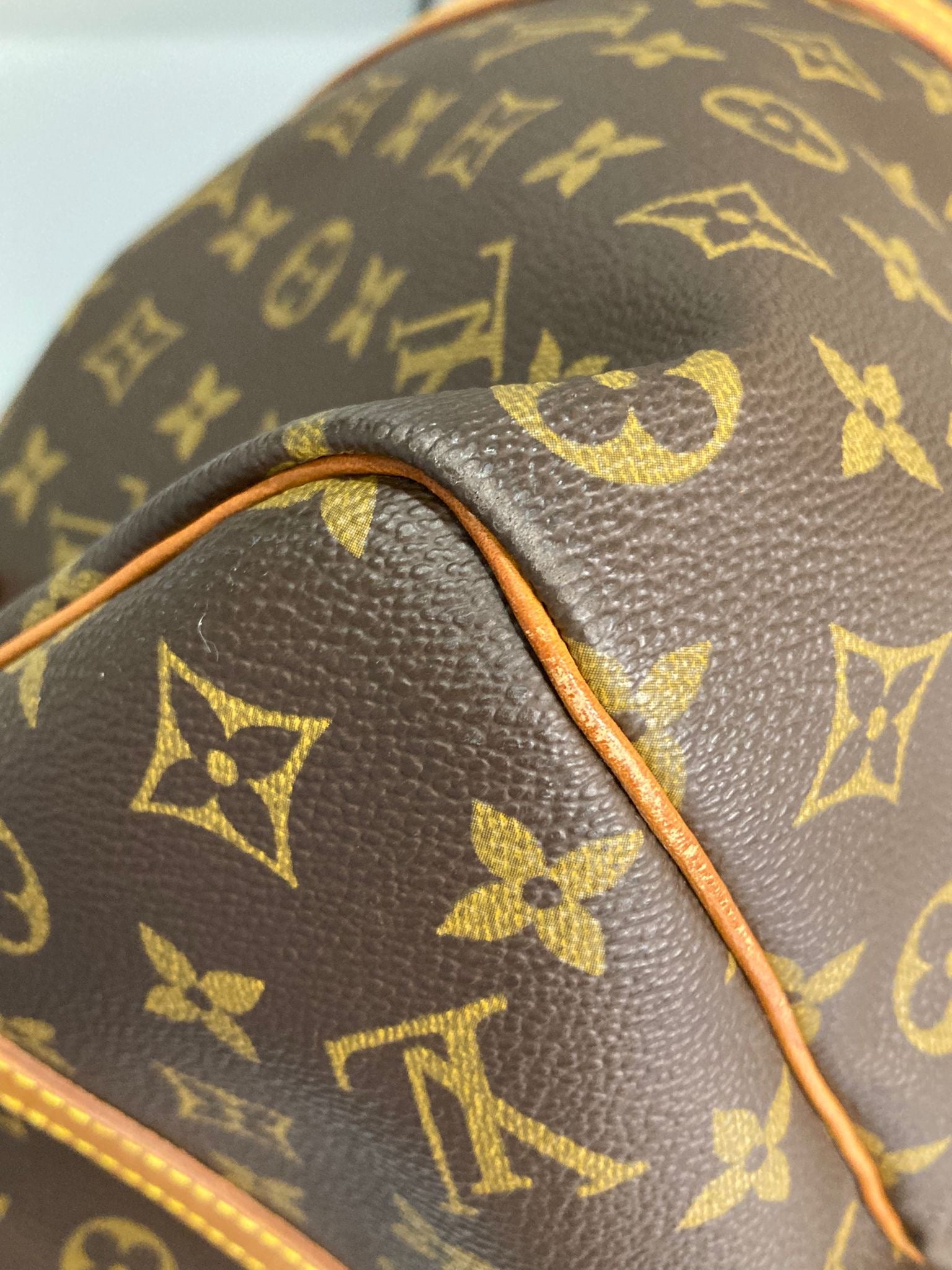 Louis Vuitton Keepall 50 bandolera canvas monogram