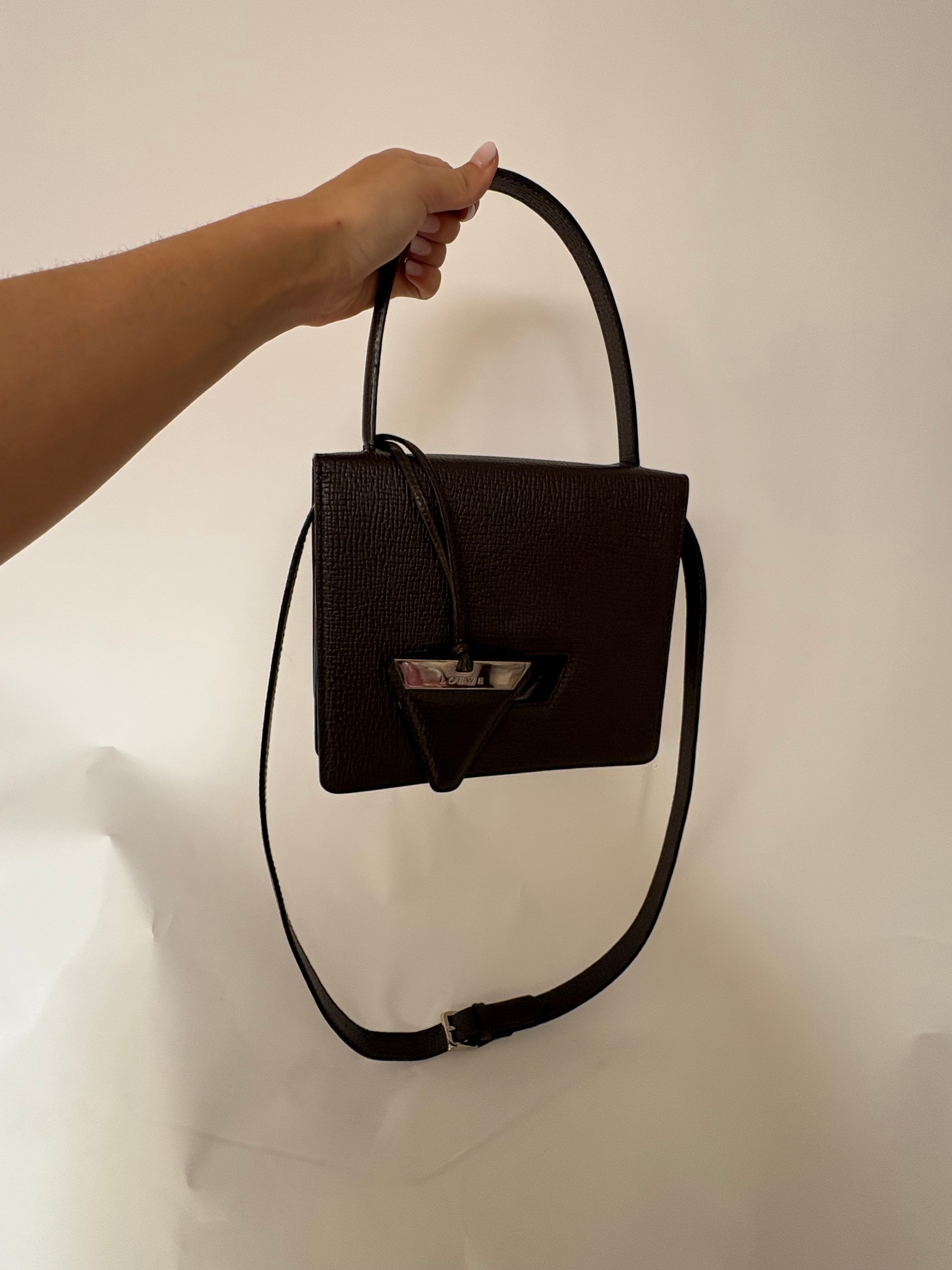 Loewe Barcelona 2-Way bandolera – Marrón