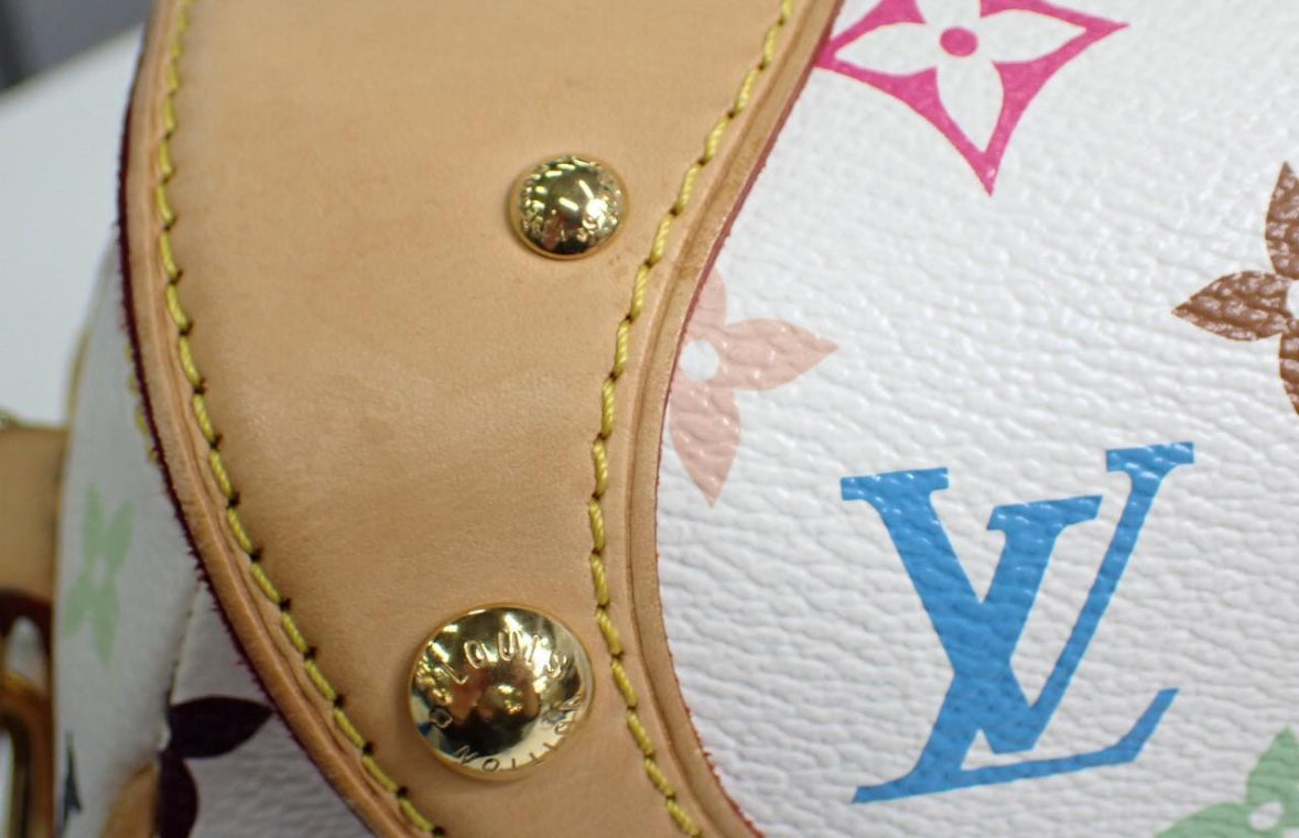 Louis Vuitton Beverly MM Multicolor Blanco