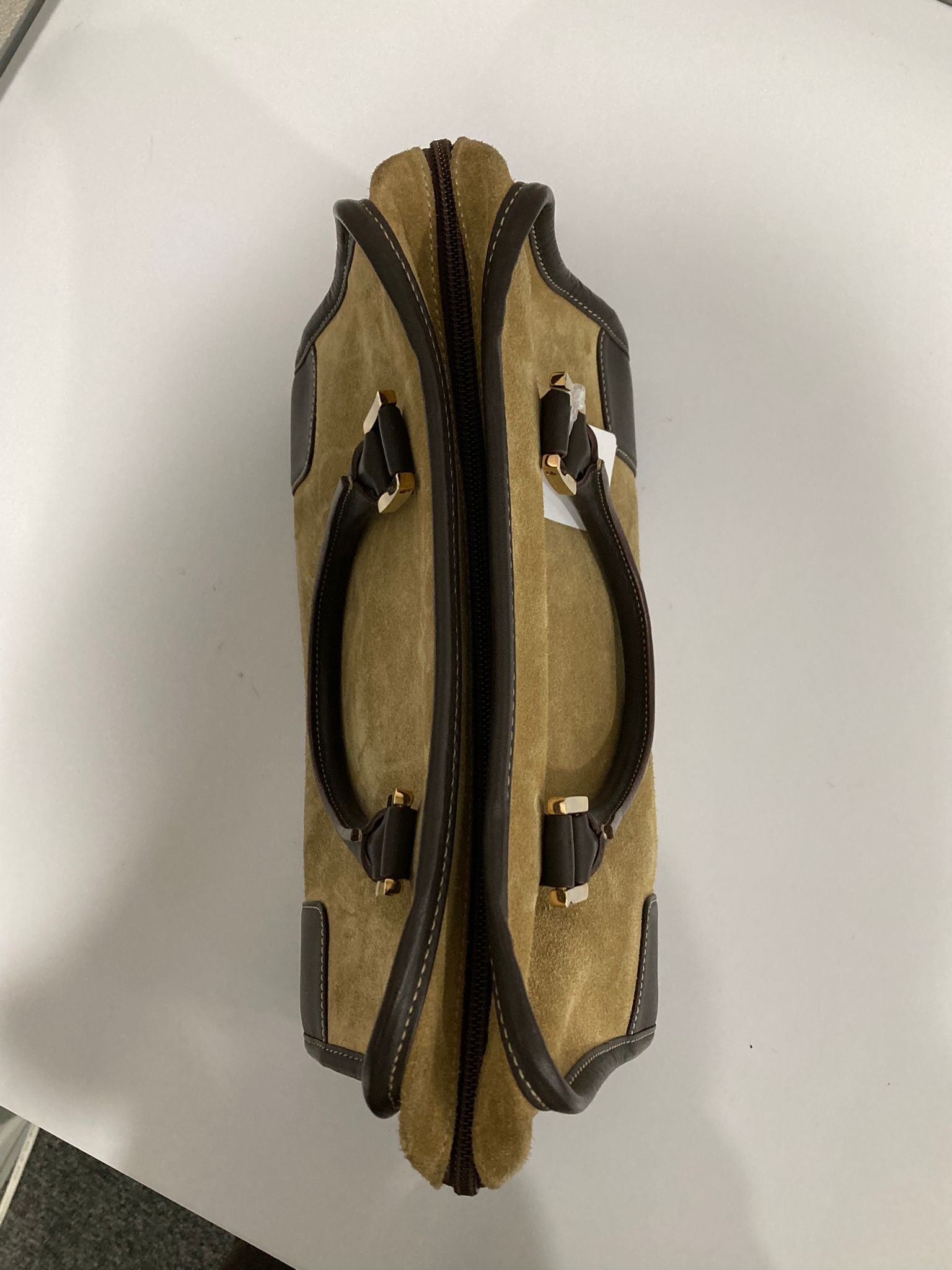 Loewe amazona 28 ante camel y marrón