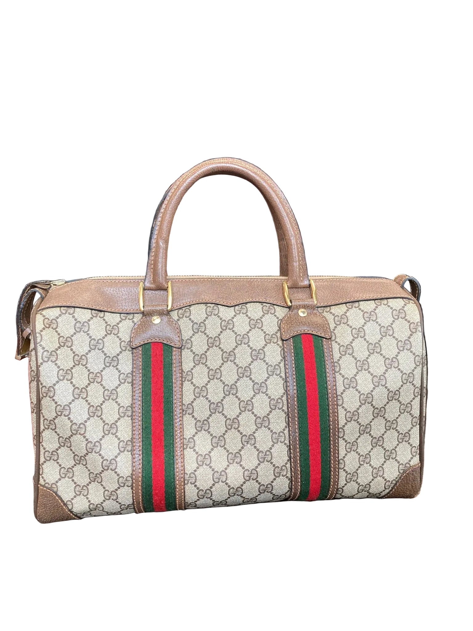 Gucci Boston Vintage GG Supreme Web XXL
